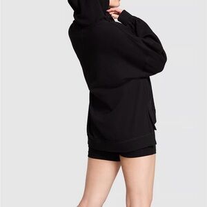 PINK Victoria's Secret Black Hoodie Sweater